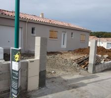 Remise des terre en cours