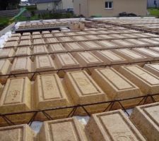 Pr&eacute;paration plancher de l'&eacute;tage