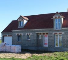 Tableau Briquette et pierre