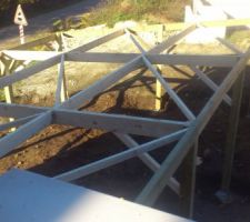 Structure du carport
