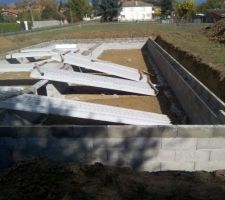 Plancher iolsant pour la dalle