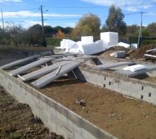 Plancher iolsant pour la dalle