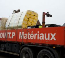 Isolation des murs sur rails