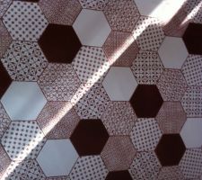 Chez ma fille cuisine Ikéa, le carrelage