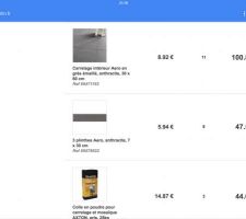 Achats le roy merlin &agrave; SGDB