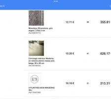 Achats le roy merlin &agrave; SGDB