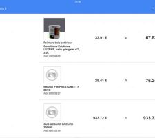 Achats le roy merlin &agrave; SGDB