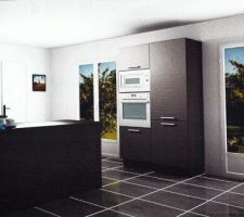 Notre futur cuisine, ca y est c'est fait.