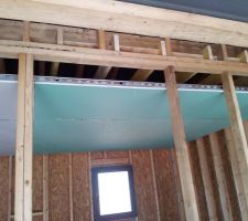 Preparation du plafond ba13