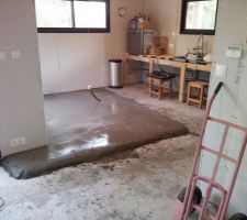 Chape.il faut tout pousser, on habite dedans...