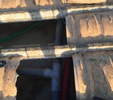 Zoom sur les raccords pour evacuations