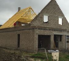 C'est parti pour la charpente