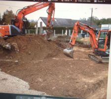 Jour 1 arriv&eacute;e des pelles