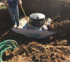Cuve de rétention des eaux pluviales