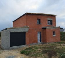 Vue avant de la maison