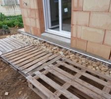 Mise en place par nos soins de la protection du Delta-MS par des solins en aluminium