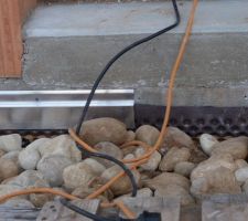 Mise en place par nos soins de la protection du Delta-MS par des solins en aluminium