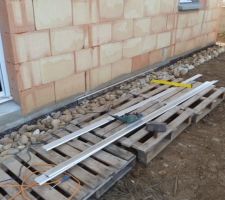Mise en place par nos soins de la protection du Delta-MS par des solins en aluminium