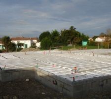Canalisations PVC posées