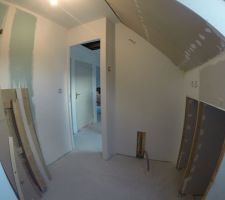 Travaux à l'étage