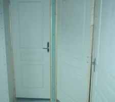 Travaux à l'étage