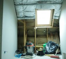 Travaux à l'étage