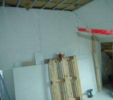 Travaux à l'étage