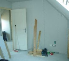 Travaux à l'étage