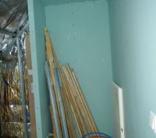 Travaux à l'étage