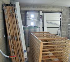 Mise en place des lisses haute et basse.