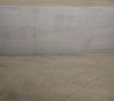 Fin du pon&ccedil;age de la premi&egrave;re couche