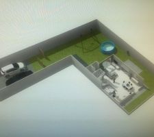 Plan 3 d de la future maison