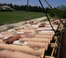 3 juillet : détail des tuiles