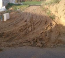 Livraison du carrelage