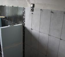 La salle de bain après