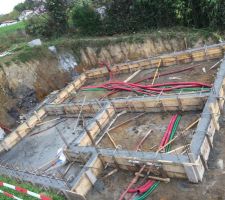 Coulage des longrines