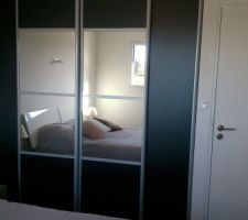 Portes de placard de notre chambre