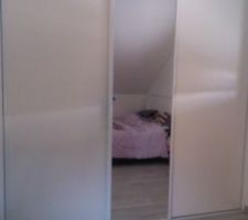 Portes de placard des chambres de l'étage