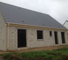 Hors d'eau avant de la maison