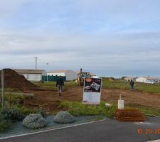 D&eacute;capage du terrain en cours