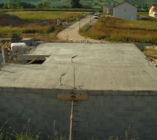 Dalle du 1er étage : 3 chambres et salle de bain