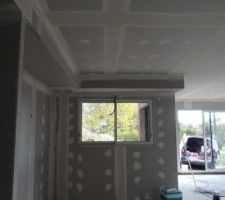 Joints plaques de plâtre avec faux-plafond Ribo - Partie cuisine