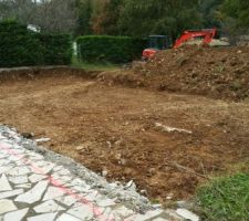 Le terrassement a débuté