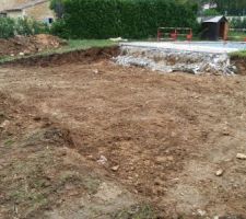 Le terrassement a débuté