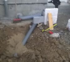 Coffrage des eaux usées