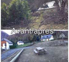 Plutot sympa le résultat maintenant un peu d'arrosage pour le gazon..!