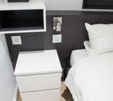 Tête de lit DIY chambre parents