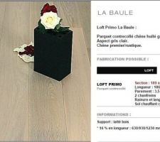 Parquet huilé LaBaule