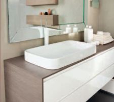 Lavabo de la salle de bain Isa Bagno Art.528