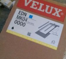 3 Velux GGL MK04 posés